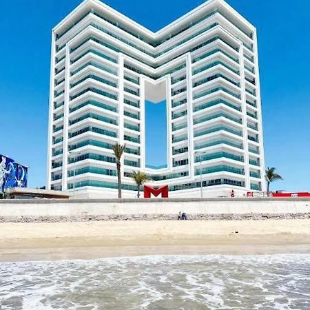 Condominio Torre Eme Frente Al Malecon Vista A La Ciudad Con Alberca Y Algo Al Mar Gimnacio Mazatlán Exterior foto